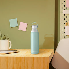 Premium Filtering Water Bottle - Stainless Glacier, 20oz
