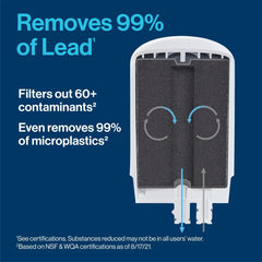 Elite Advanced Water Filter Faucet System with 2 filters