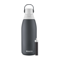 Premium Filtering Water Bottle - Stainless Steel, 32oz