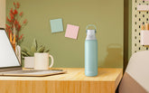 Premium Filtering Water Bottle - Stainless Glacier, 20oz
