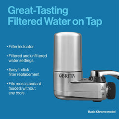 Elite Water Filter Faucet System with 2 filters