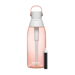 Premium Filtering Water Bottle - Hard Sided Plastic, 36oz